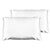 Casa Decor Luxury Satin White Pillowcase Twin Pack by Royal Comfort