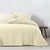 Soft Touch Beige Easy Care Breathable Coverlet Set by Royal Comfort