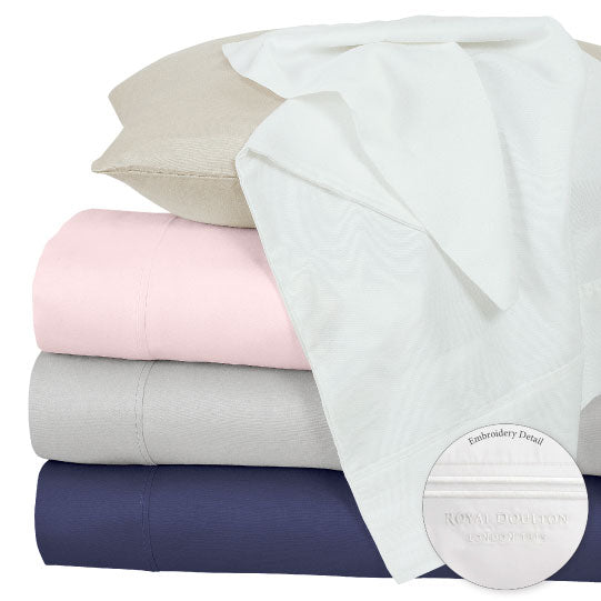 500TC Cotton Sateen Sheets by Royal Doulton – Cottonbox Pty Ltd