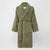 Aven Green Olive Australian Cotton Robe by Sheridan