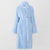 Aven Stripe Skylight Australian Cotton Robe by Sheridan