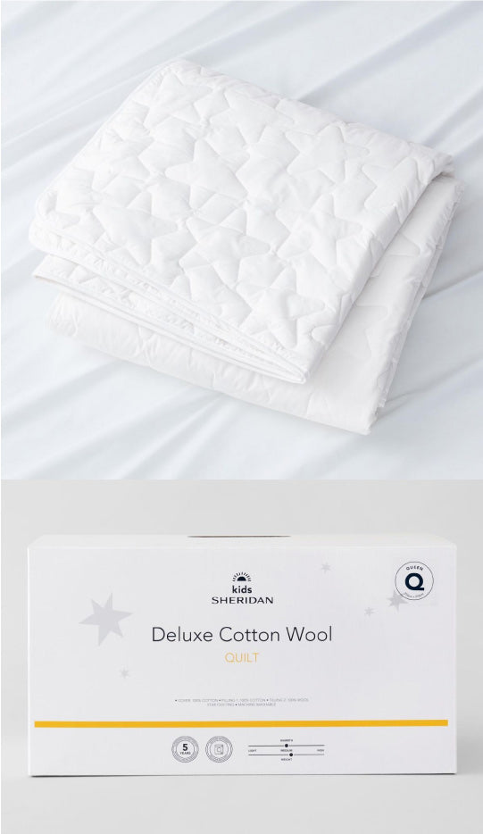 Deluxe Cotton Wool Kids Quilt by Sheridan Junior – Cottonbox Pty Ltd