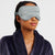 Lanham Silk Green Smoke Eye Mask by Sheridan