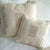 Berlin Beige Patchwork Cushion