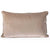 Carla Nude Velvet Feather Filled Lumbar Cushion (35 x 55cm)