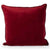 Carla Ruby Velvet Feather Filled Cushion (60 x 60cm)