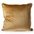 Florence Mustard Velvet Feather Filled Cushion (60 x 60cm)