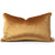 Florence Mustard Velvet Feather Filled Lumbar Cushion (35 x 55cm)