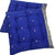 Hand Tucking Silk Padded Royal Blue Cushion (40 x 40cm)