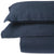 Taj Navy Quilted Quilt Covet Set