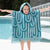 HiLo Kids Poncho Arcade Turquoise