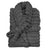 Haven Charcoal Sherpa Ribbed Bath Robe