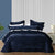 Cyrano Indigo Coverlet Set