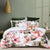 Eliana White Quilt Cover Set