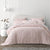 Ella Blush Cotton Chenille Bedspread Set