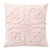 Ella Blush Cotton Chenille Cushion (43 x 43cm)