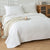 Boutique White Bedspread Set