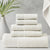 Retreat Ivory Cotton Tencel Antimicrobial 6PC Towel Set