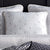 Massimo Silver Square Cushion