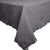 Avani Charcoal Tablecloth (150 x 250cm)