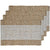 Blake Jute 4 PACK Placemats (33 x 48cm)