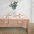 Linen Blush Tablecloth (150 x 270cm)