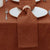 Linen Rust 4pk Napkins (50 x 50cm)