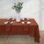 Linen Rust Tablecloth (150 x 270cm)