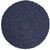 Madden Navy 4 PACK Round Placemats (35cm Dia)