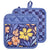 Millie Dusty Blue 2 PACK Pot Holder (21 x 21cm)