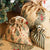 Mistletoe Christmas Jute Gift Bags Set of 3