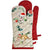 Outback Beige Christmas Oven Mitt 2 PACK (19 x 35cm)