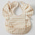 Gingham Frilled Bib 2 Pack