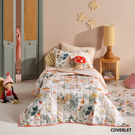 Magic Garden Quilt Cover Set by Linen House Kids Cottonbox Pty Ltd