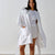 Nimes White Robe One Size