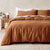 Surf Wash Rust Quilt Cover Set