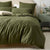 Terra Olive Quilt Cover Set