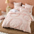 Gianna Pink Quilt Cover Set