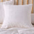 Seren White European Pillowcase