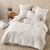 Vista White Quilt Cover Set