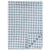 Blue Grid Cotton Muslin Wrap (100 x 100cm)