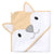 Woodland Adventure Fox Hooded Towel (76 x 76cm)