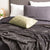 Plush 380GSM Ultra Soft Velvet Graphite Blanket