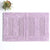 Retreat Lilac Cotton Reversible Bath Mat (50 x 80cm)