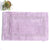 Soho Lilac Cotton Reversible Bath Mat (50 x 80cm)