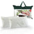 Bamboo Covered Memory Foam Pillow Twin Pack