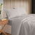 Kensington Grey 1200TC Cotton Sheet Set Stripe