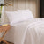 Kensington White 1200TC Cotton Sheet Set Stripe