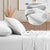 Fleece Flannel White Sheet Set Ultra Soft Warm