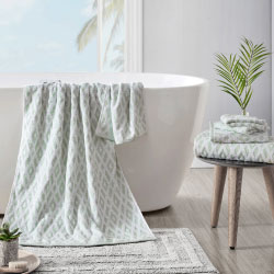 Cobblestone Cotton Ribbed Towels by Renee Taylor – Cottonbox Pty Ltd